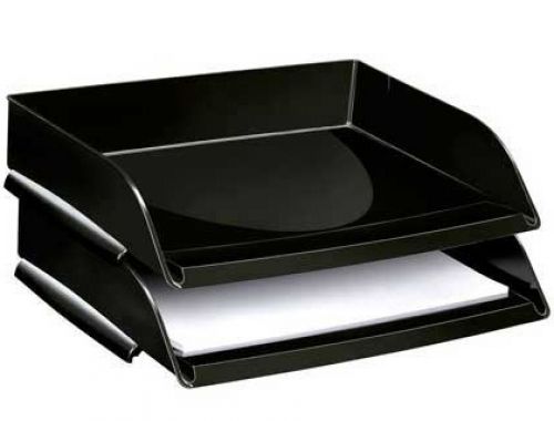 Tabuleiro de secretaria cep plastico preto greenspirit plastico 348x257x66 mm , Cep , 57156 , 3462151351603